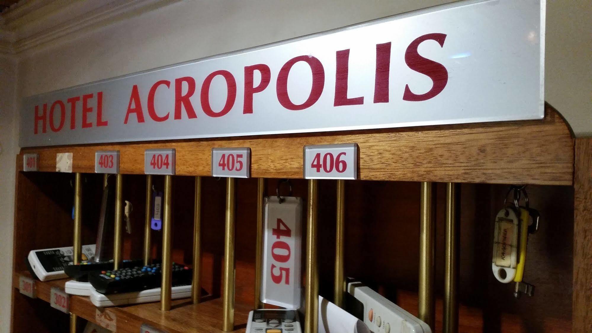Acropolis Hotel Corinth Buitenkant foto
